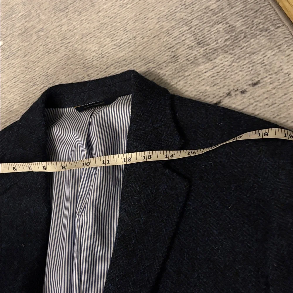 Classic Navy Blazer wool blazer - Picture 9 of 9